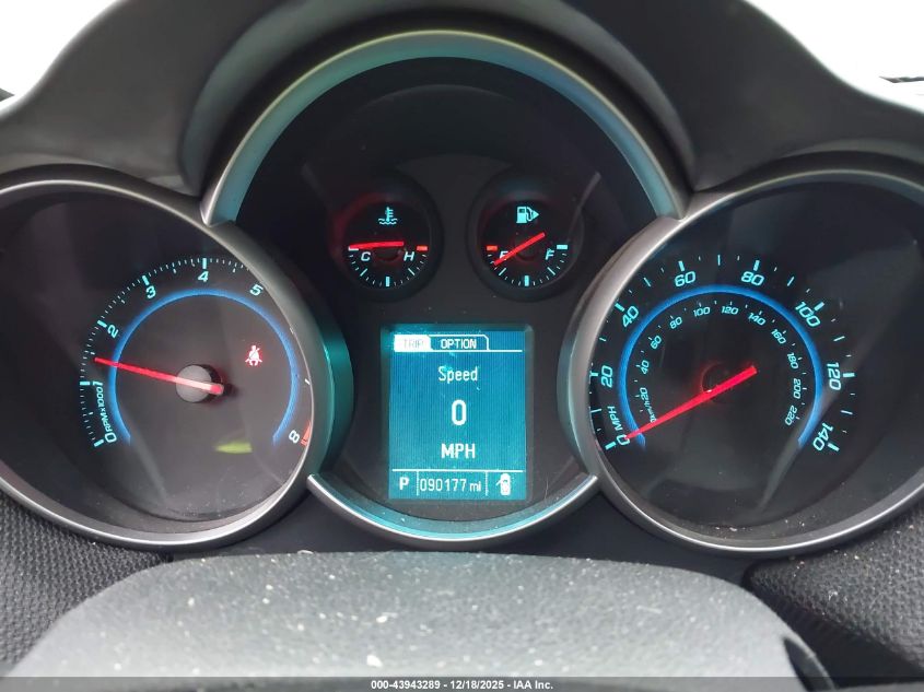 2013 Chevrolet Cruze 1Lt Auto VIN: 1G1PC5SB9D7231194 Lot: 43943289