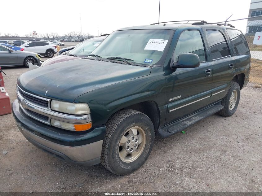 2002 Chevrolet Tahoe Lt VIN: 1GNEC13ZX2R222113 Lot: 43943291