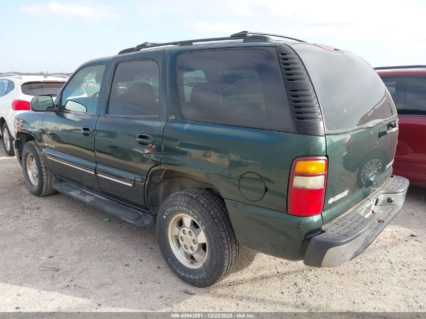 2002 Chevrolet Tahoe Lt VIN: 1GNEC13ZX2R222113 Lot: 43943291