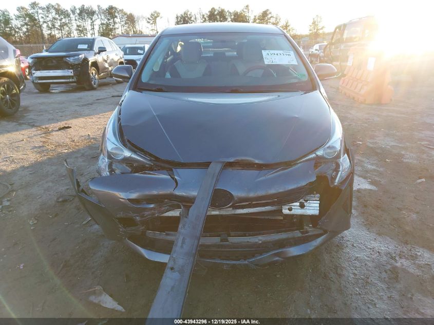 2016 Toyota Prius Two VIN: JTDKBRFU0G3022607 Lot: 43943296