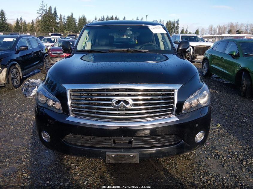 2012 Infiniti Qx56 VIN: JN8AZ2NE6C9018257 Lot: 43943308