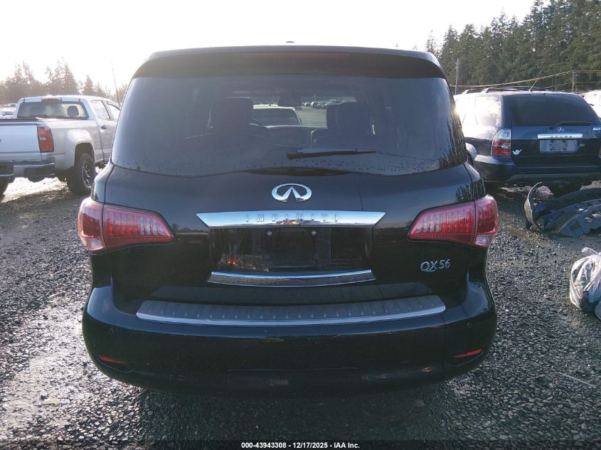 2012 Infiniti Qx56 VIN: JN8AZ2NE6C9018257 Lot: 43943308