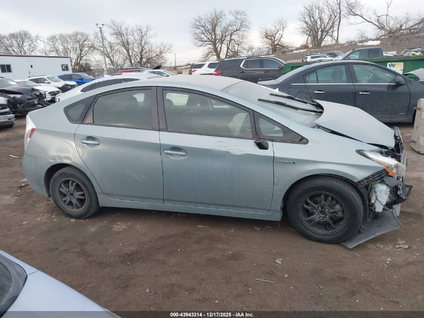 2012 Toyota Prius Two VIN: JTDKN3DU1C1548080 Lot: 43943314