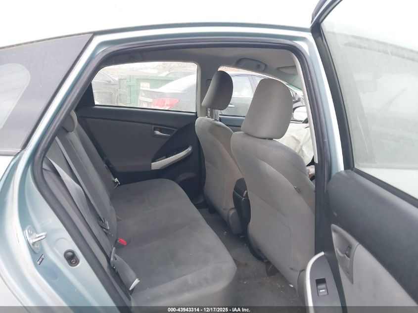 2012 Toyota Prius Two VIN: JTDKN3DU1C1548080 Lot: 43943314