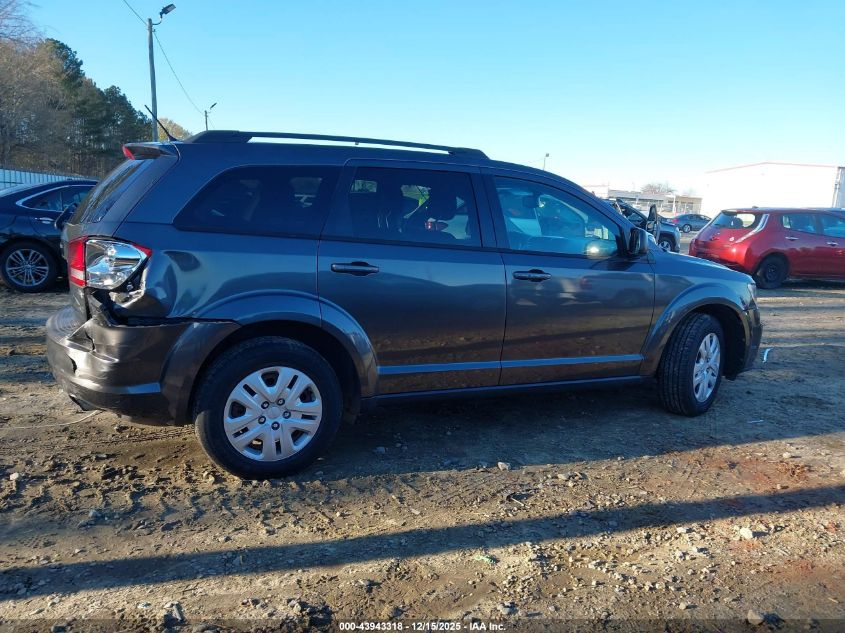 2015 Dodge Journey Se VIN: 3C4PDCAB8FT687129 Lot: 43943318