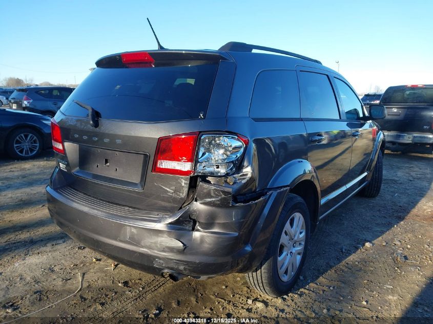2015 Dodge Journey Se VIN: 3C4PDCAB8FT687129 Lot: 43943318