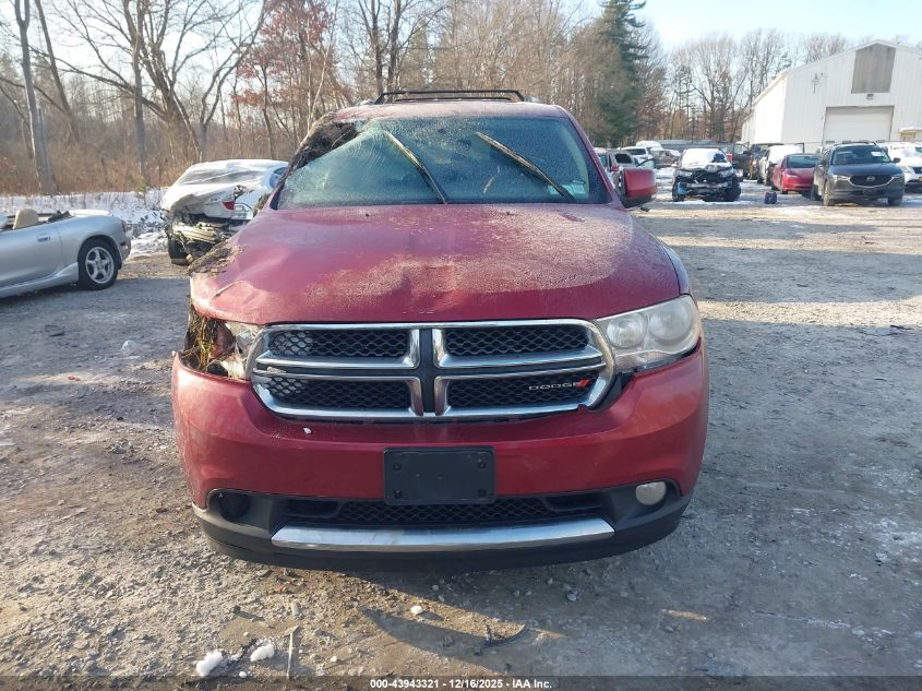 2013 Dodge Durango Crew VIN: 1C4SDJDT6DC608701 Lot: 43943321