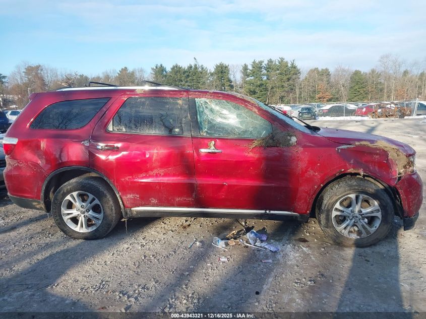 2013 Dodge Durango Crew VIN: 1C4SDJDT6DC608701 Lot: 43943321