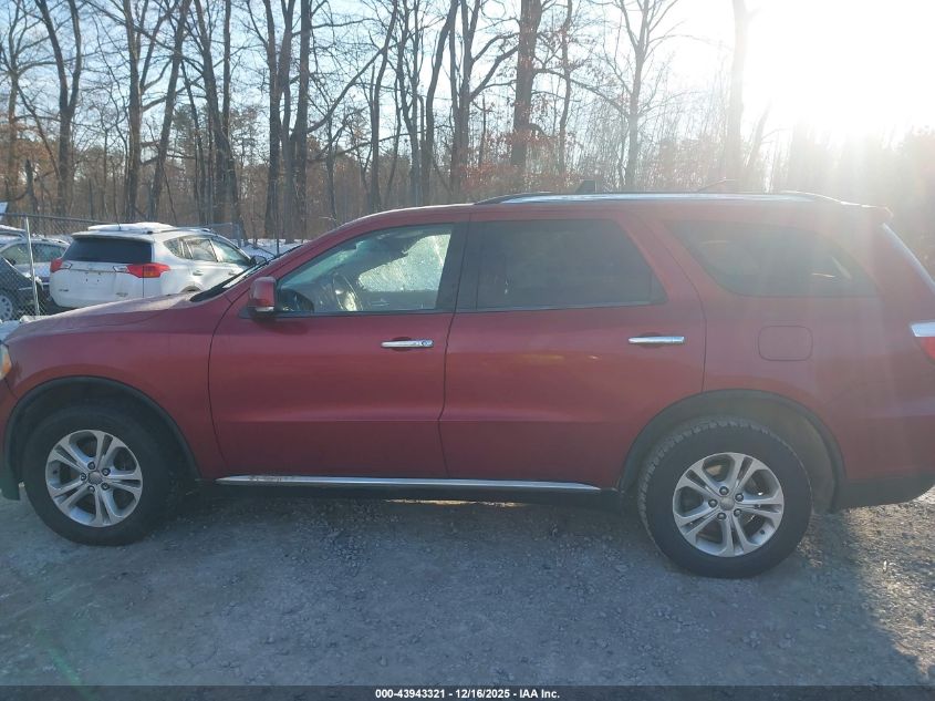 2013 Dodge Durango Crew VIN: 1C4SDJDT6DC608701 Lot: 43943321
