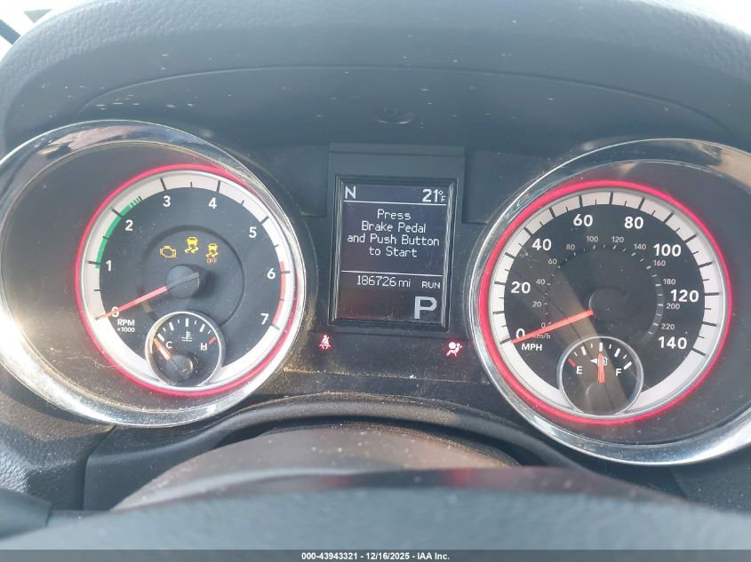 2013 Dodge Durango Crew VIN: 1C4SDJDT6DC608701 Lot: 43943321