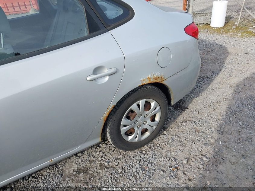 2010 Hyundai Elantra Blue VIN: KMHDU4AD7AU173051 Lot: 43943322