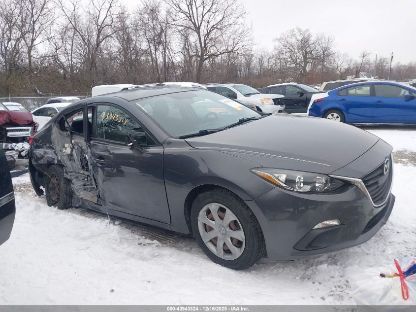 2014 Mazda Mazda3 I Sport VIN: JM1BM1U78E1129941 Lot: 43943324