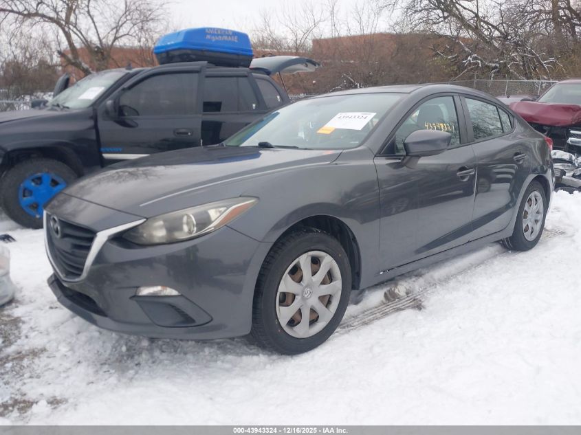 2014 Mazda Mazda3 I Sport VIN: JM1BM1U78E1129941 Lot: 43943324