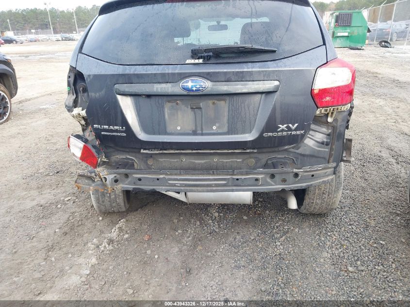 2015 Subaru Xv Crosstrek 2.0I Premium VIN: JF2GPACC4F8275937 Lot: 43943326