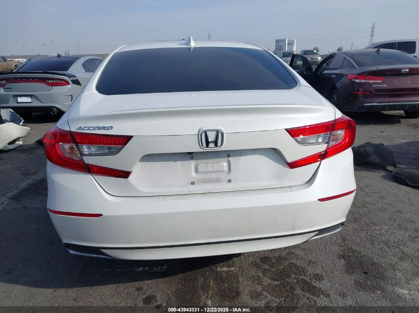 2022 Honda Accord Lx VIN: 1HGCV1F15NA025659 Lot: 43943331