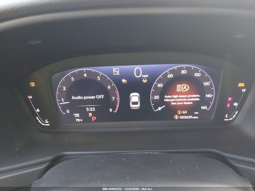 2025 Honda Accord Se VIN: 1HGCY1F4XSA063515 Lot: 43943332