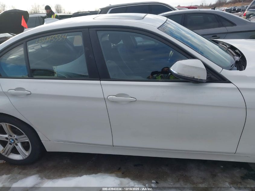 2015 BMW 328I xDrive VIN: WBA3B5C50FF960739 Lot: 43943334