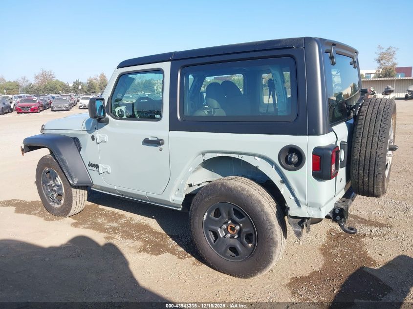 2024 Jeep Wrangler 2-Door Sport 4X4 VIN: 1C4PJXAG6RW307926 Lot: 43943335