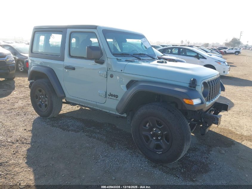 2024 Jeep Wrangler 2-Door Sport 4X4 VIN: 1C4PJXAG6RW307926 Lot: 43943335