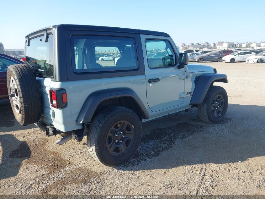 2024 Jeep Wrangler 2-Door Sport 4X4 VIN: 1C4PJXAG6RW307926 Lot: 43943335