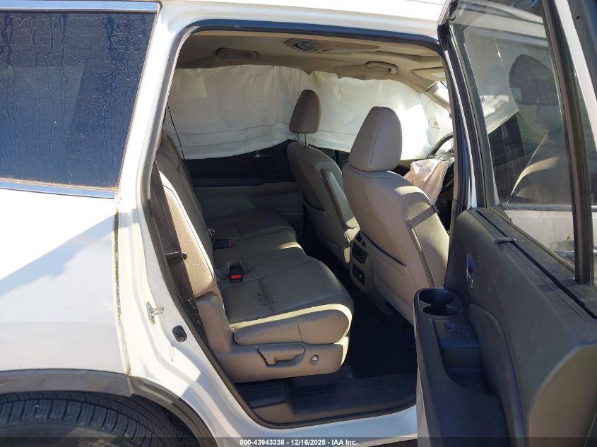 2016 Honda Pilot Touring VIN: 5FNYF6H96GB058259 Lot: 43943338