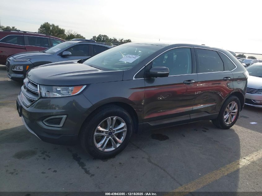 2016 Ford Edge Sel VIN: 2FMPK4J9XGBB88608 Lot: 43943355