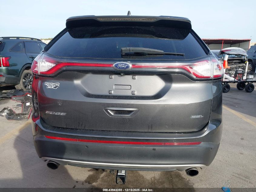 2016 Ford Edge Sel VIN: 2FMPK4J9XGBB88608 Lot: 43943355