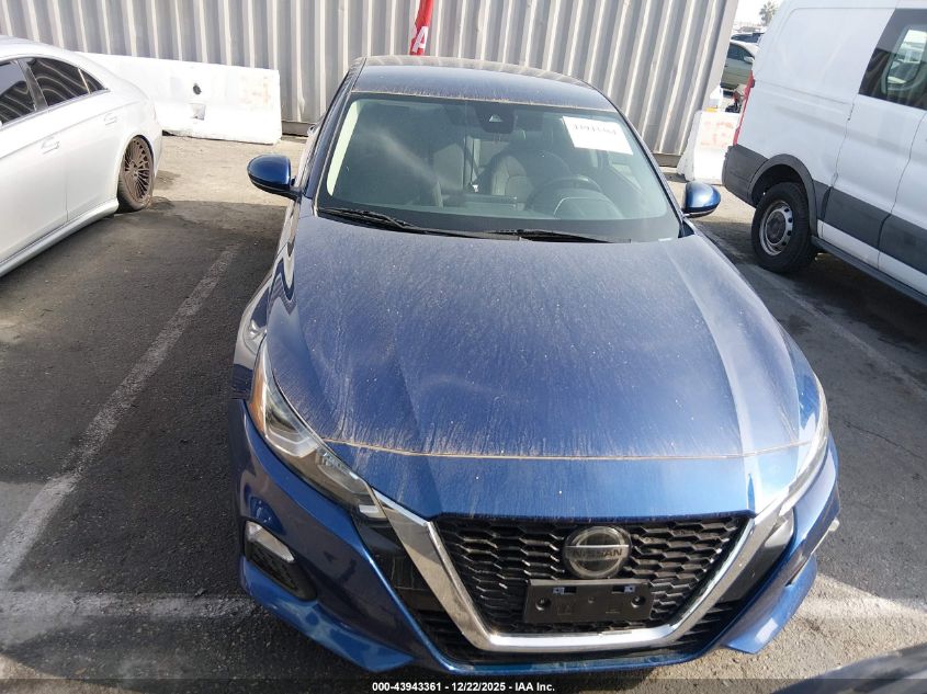 2021 Nissan Altima S Fwd VIN: 1N4BL4BV0MN381654 Lot: 43943361