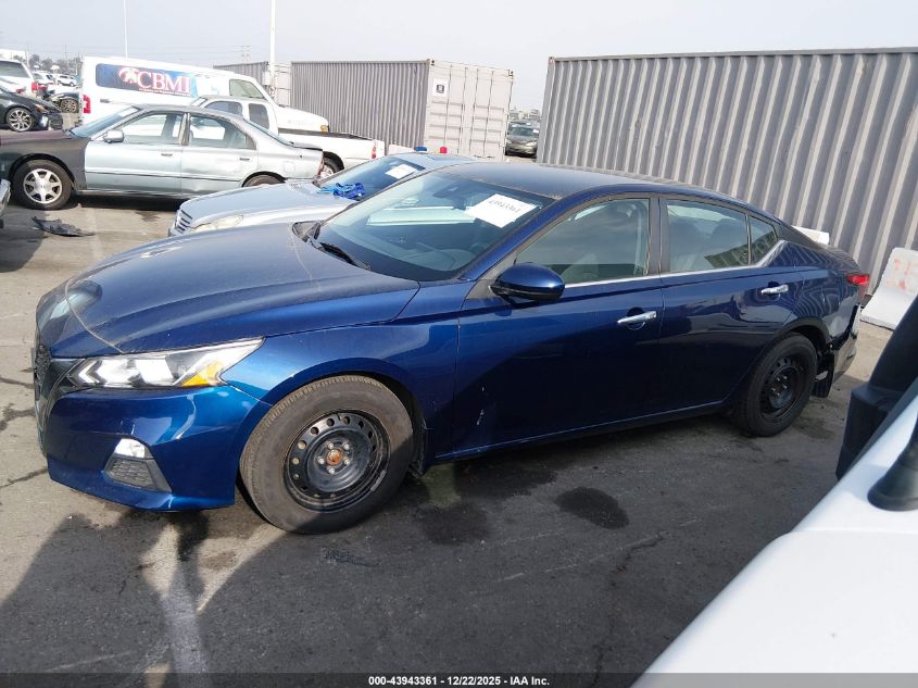 2021 Nissan Altima S Fwd VIN: 1N4BL4BV0MN381654 Lot: 43943361