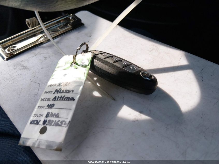 2021 Nissan Altima S Fwd VIN: 1N4BL4BV0MN381654 Lot: 43943361