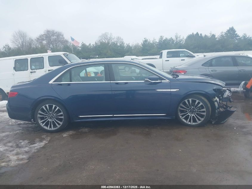 2017 Lincoln Continental Select VIN: 1LN6L9TP7H5600944 Lot: 43943363