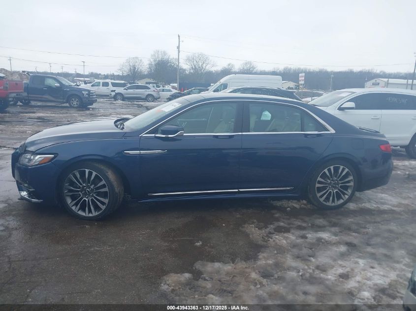 2017 Lincoln Continental Select VIN: 1LN6L9TP7H5600944 Lot: 43943363