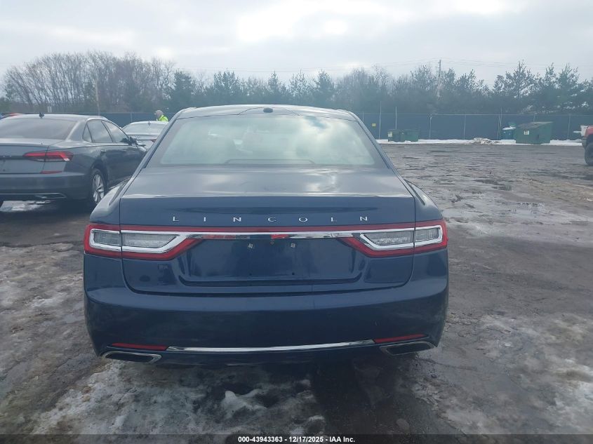 2017 Lincoln Continental Select VIN: 1LN6L9TP7H5600944 Lot: 43943363