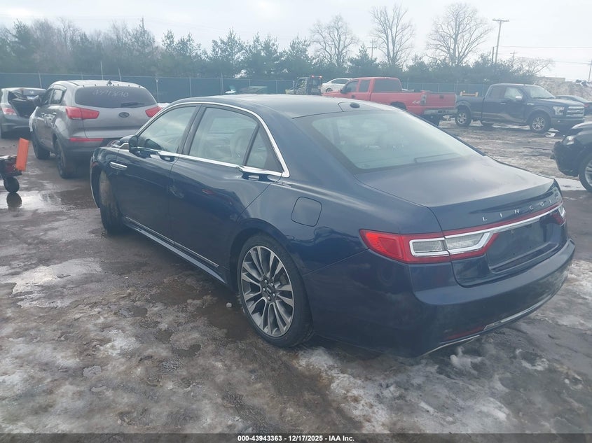 2017 Lincoln Continental Select