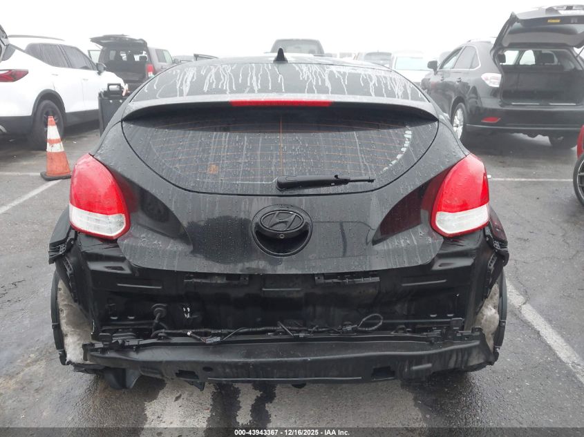 2016 Hyundai Veloster Turbo VIN: KMHTC6AE5GU286329 Lot: 43943367