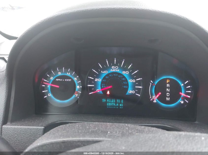 2012 Ford Fusion Sel VIN: 3FAHP0JG5CR364855 Lot: 43943380