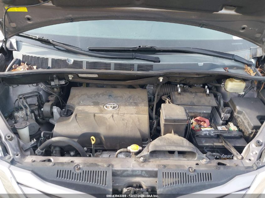 2015 Toyota Sienna Xle 8 Passenger VIN: 5TDYK3DC8FS641034 Lot: 43943389