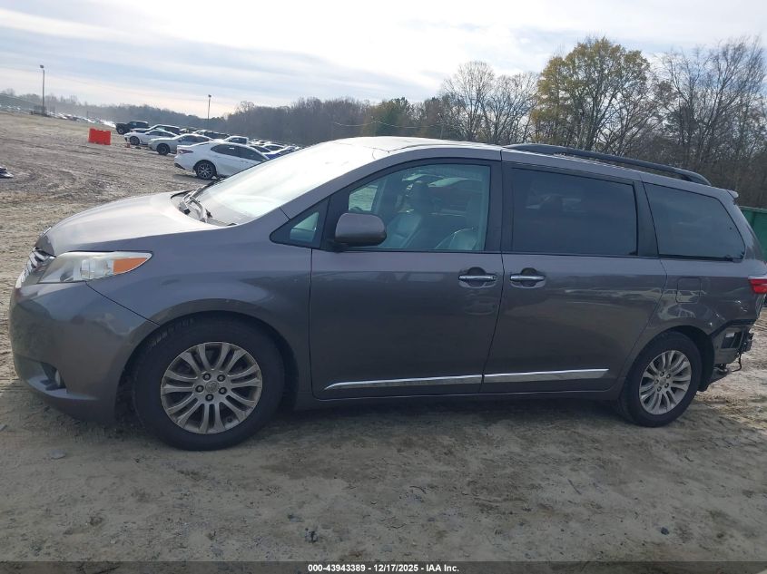 2015 Toyota Sienna Xle 8 Passenger VIN: 5TDYK3DC8FS641034 Lot: 43943389