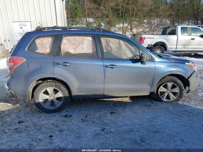 2015 Subaru Forester 2.5I VIN: JF2SJABC9FH807759 Lot: 43943397