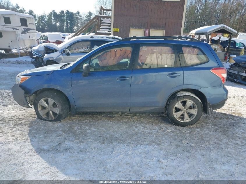 2015 Subaru Forester 2.5I VIN: JF2SJABC9FH807759 Lot: 43943397