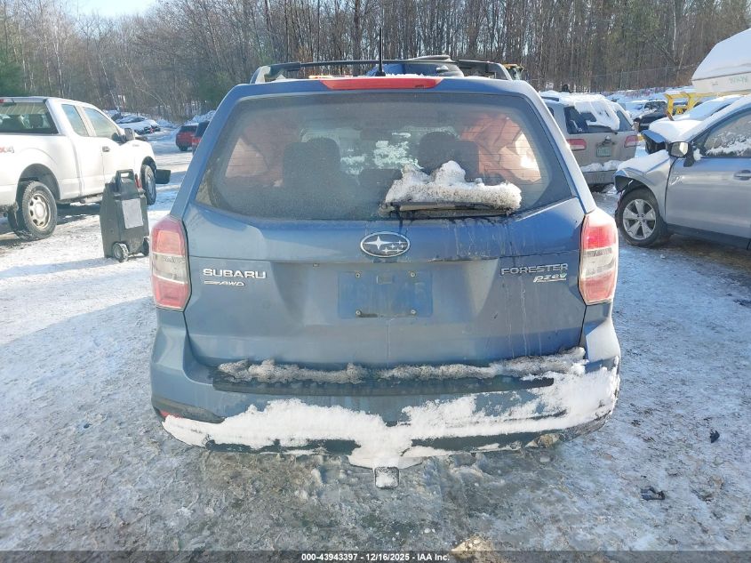 2015 Subaru Forester 2.5I VIN: JF2SJABC9FH807759 Lot: 43943397