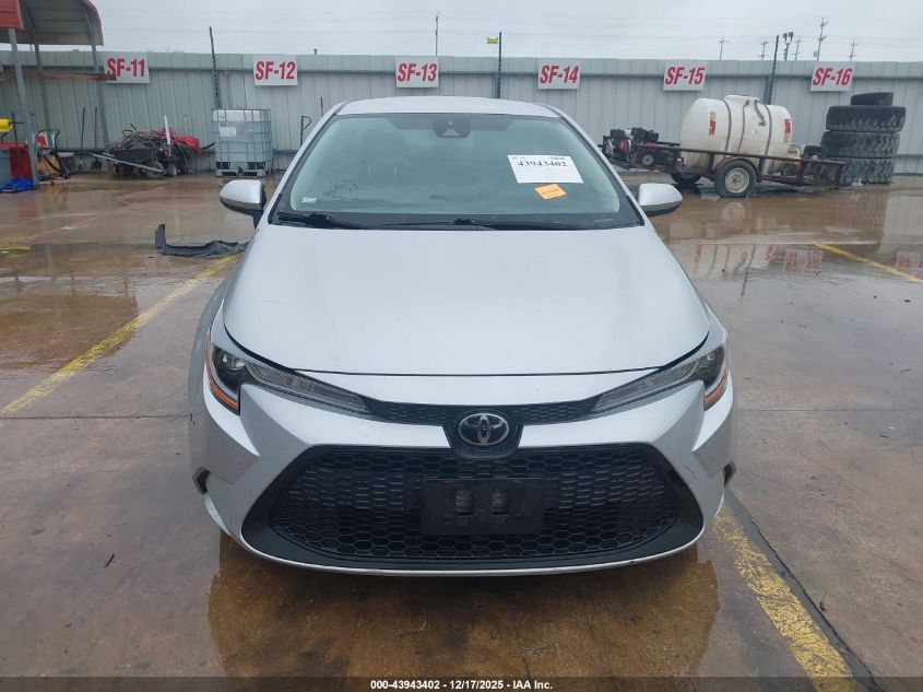 2022 Toyota Corolla Le VIN: JTDEPMAE9NJ202081 Lot: 43943402