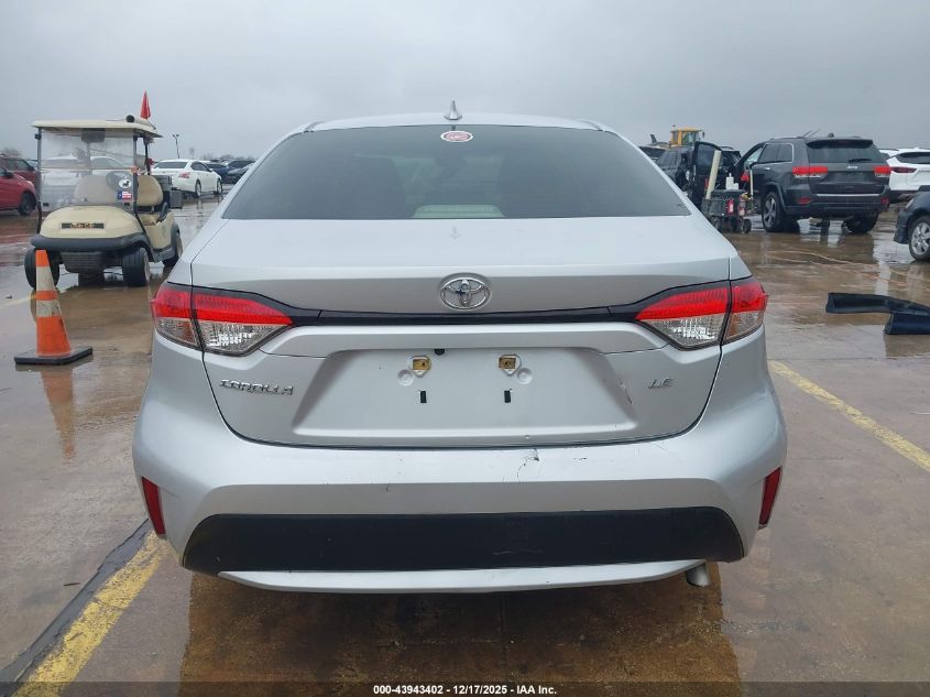 2022 Toyota Corolla Le VIN: JTDEPMAE9NJ202081 Lot: 43943402