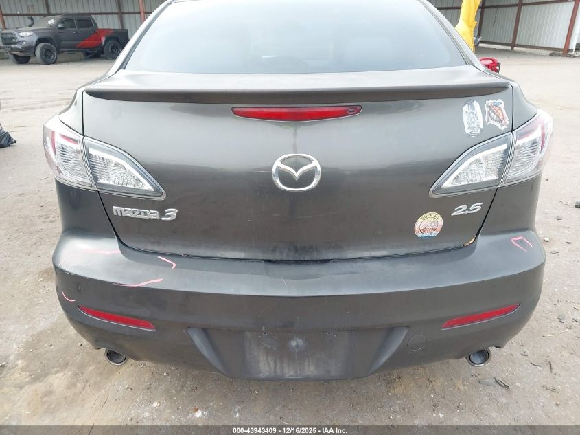 2011 Mazda Mazda3 S Grand Touring VIN: JM1BL1W56B1392892 Lot: 43943409