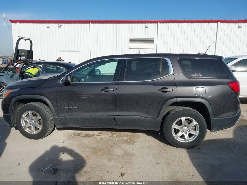 2019 GMC Acadia Sle-1 VIN: 1GKKNKLA3KZ130030 Lot: 43943416