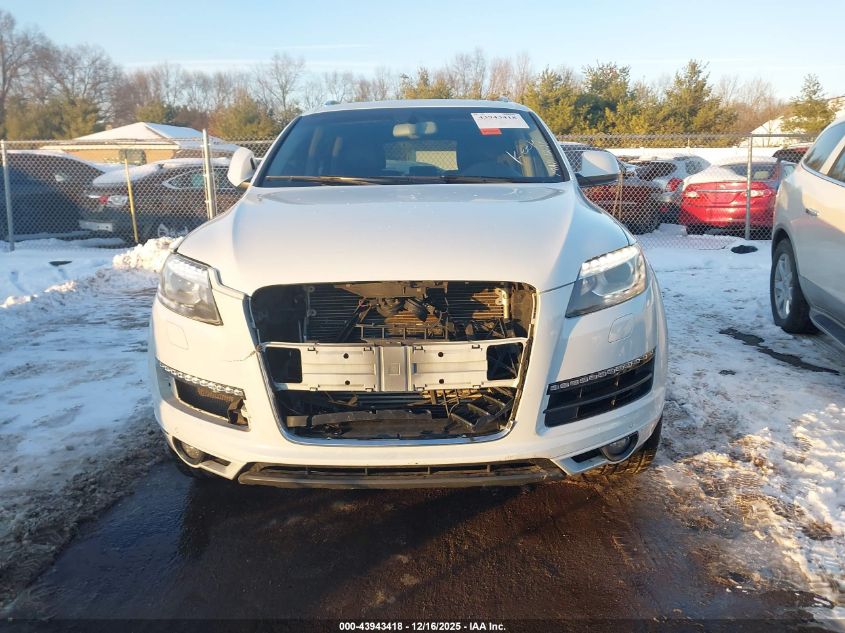 2013 Audi Q7 3.0T Premium VIN: WA1LGAFE7DD006050 Lot: 43943418