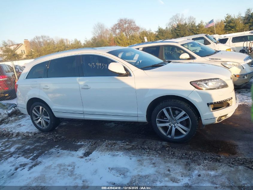 2013 Audi Q7 3.0T Premium VIN: WA1LGAFE7DD006050 Lot: 43943418