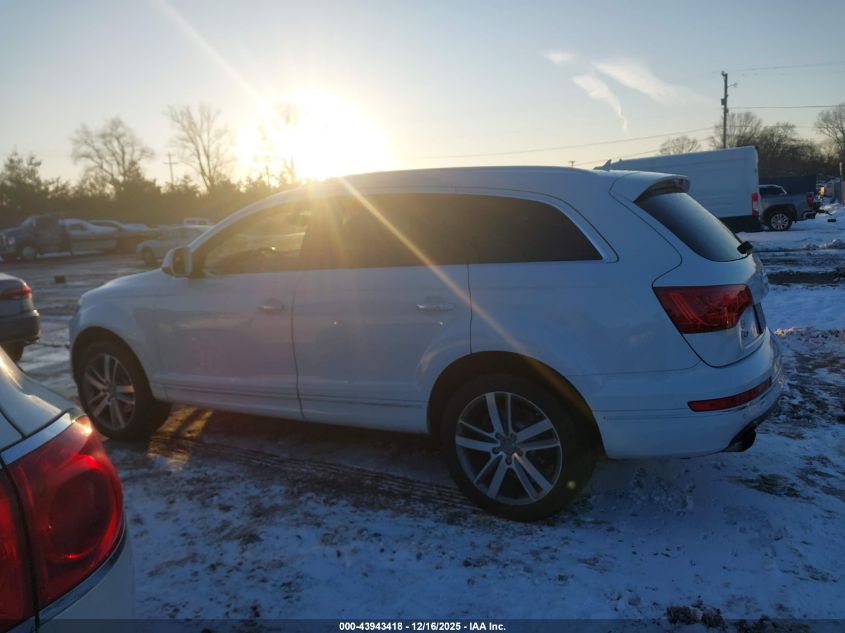 2013 Audi Q7 3.0T Premium VIN: WA1LGAFE7DD006050 Lot: 43943418
