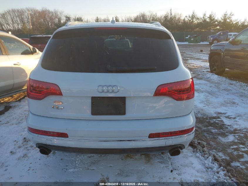 2013 Audi Q7 3.0T Premium VIN: WA1LGAFE7DD006050 Lot: 43943418