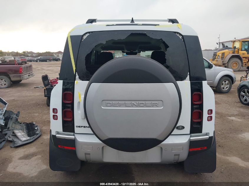 2022 Land Rover Defender 90 Standard VIN: SALEK6RX9N2091695 Lot: 43943428